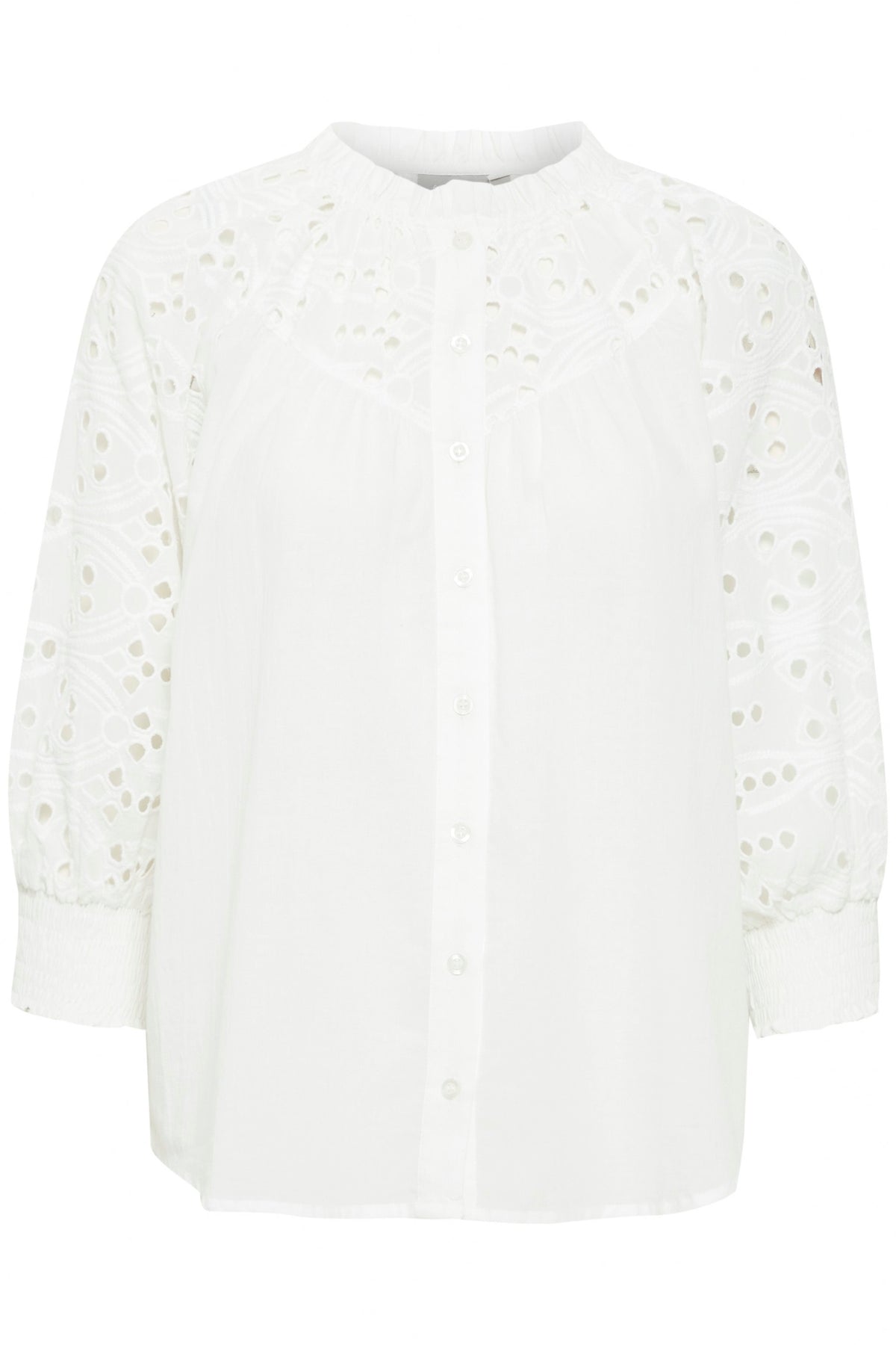 Fransa FRANGELA Shirt, Blanc de Blanc