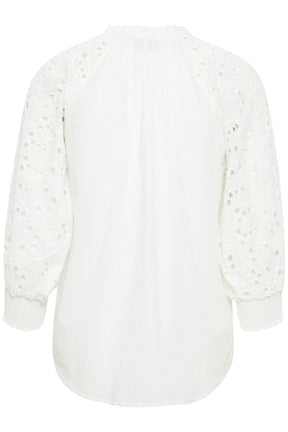 Fransa FRANGELA Shirt, Blanc de Blanc