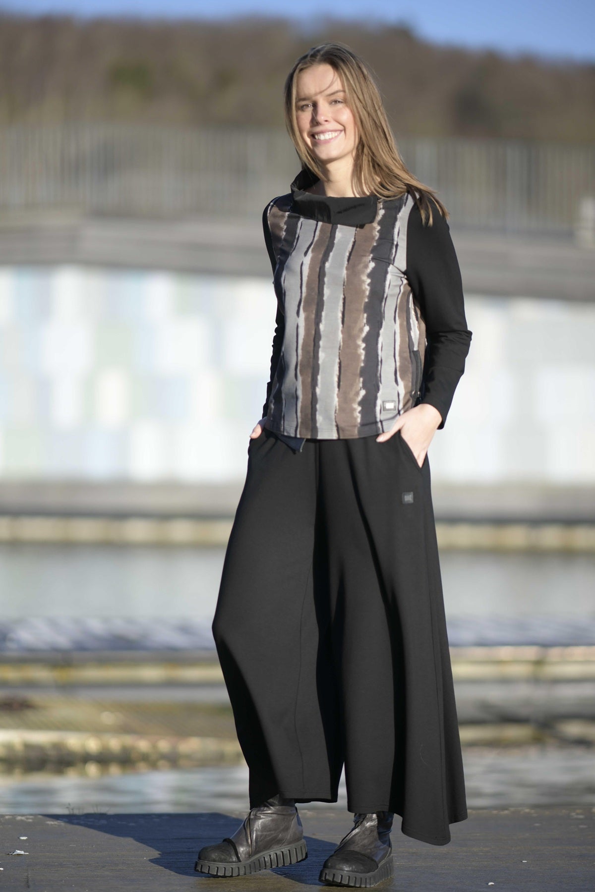 E Avantgarde Blouse 14790-9, Stripe