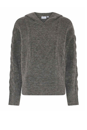 Humble by Sofie MOLLIEHBS HOODIE, Khaki melange