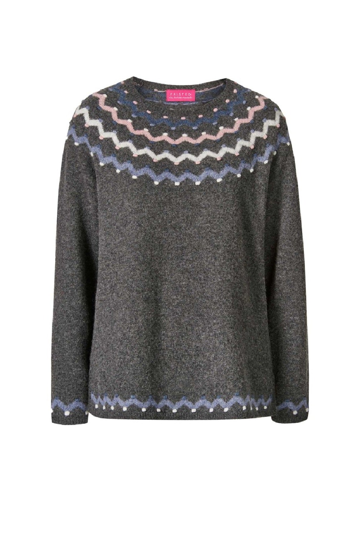 FRISTED Sweater Gambit, charcoal