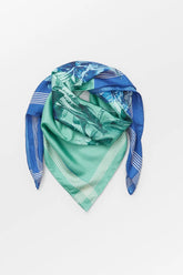 Beck Söndergaard Blooms Sia Scarf, Wasabi Green