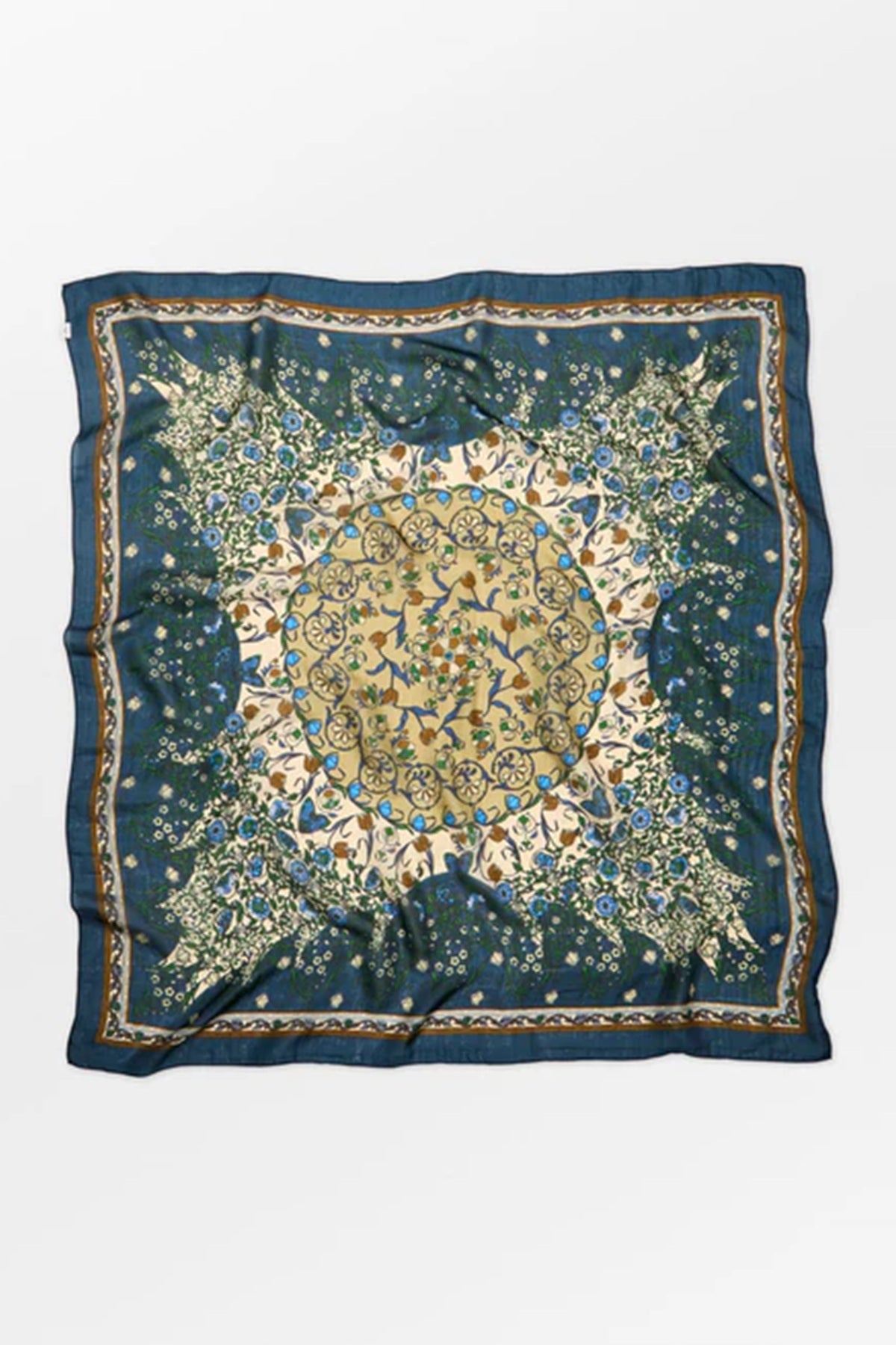 Beck Söndergaard Gardenparty Taby Sia Scarf, Mediteal Green