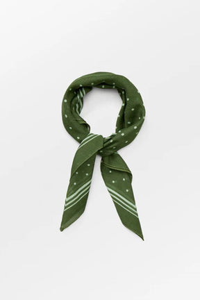 Beck Söndergaard Devi Cotta Scarf, Kombu Green