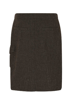 Humble by Sofie MARGOTHBS SKIRT, Brown combi