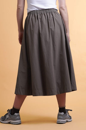 ELSK®  POPLIN WOMEN'S SKIRT, MOSSY BARK