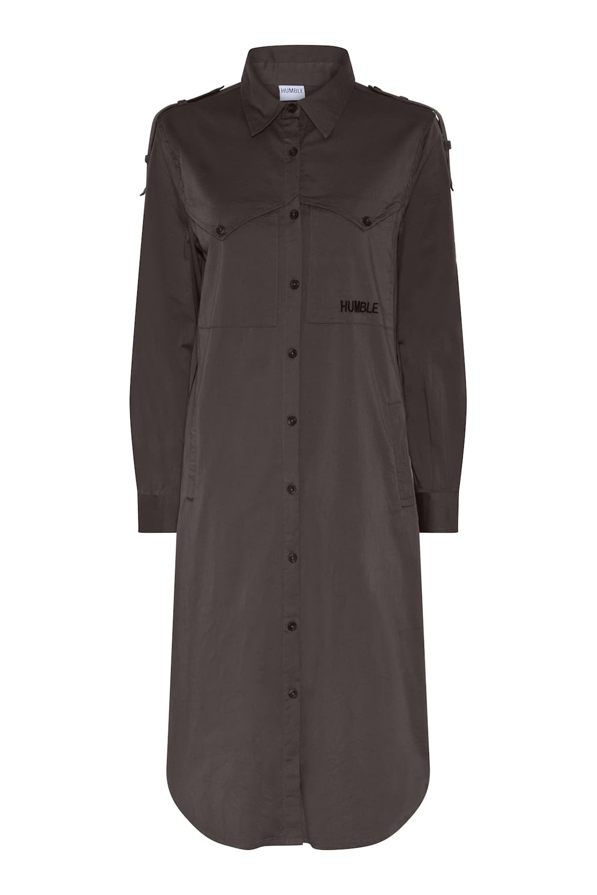 Humble by Sofie MERCI HBS DRESS, Dark grey combi