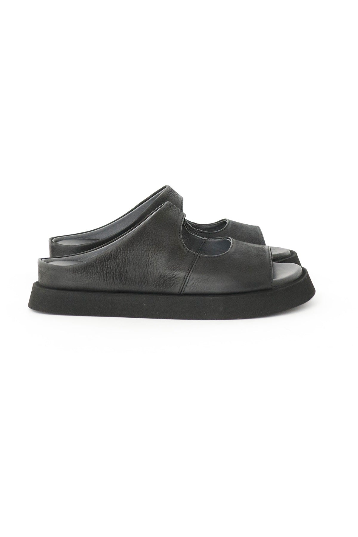 Lofina sandal 5586, Gasoline Nero