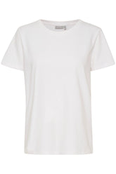 Fransa FRZASHOULDER TEE 1, White