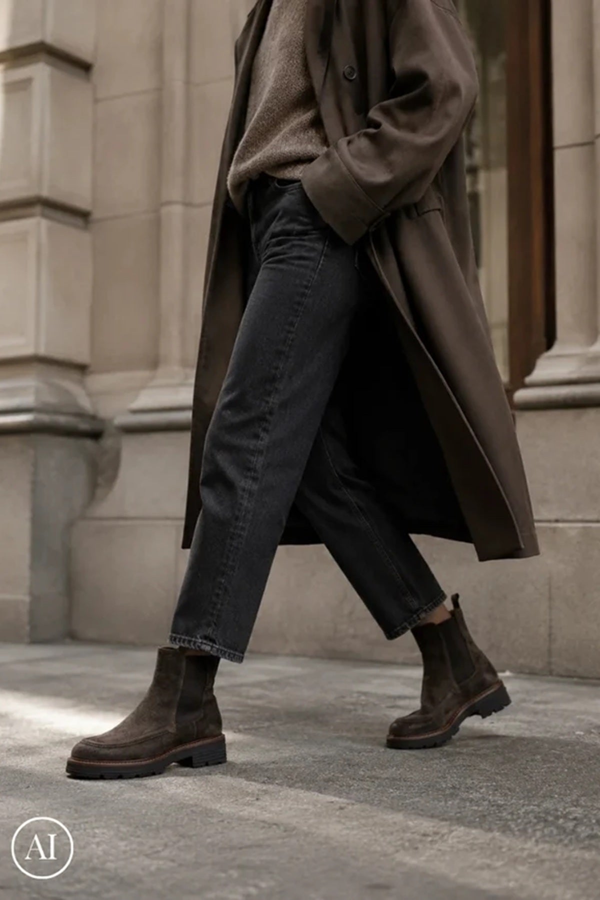 Bukela Riva støvler, Suede Mole