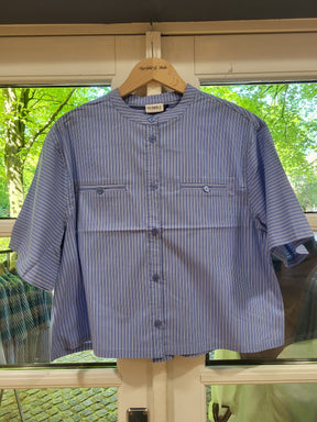 Humble by Sofie KELSIEHBS SHIRT, Soft Blue Stripe