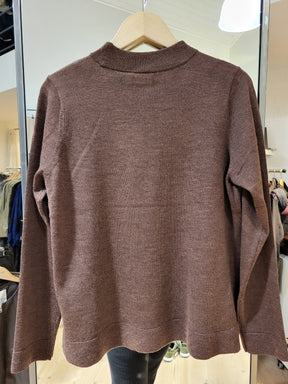 Fransa  FRWOOLINA PULLOVER 2, COCOA MELANGE