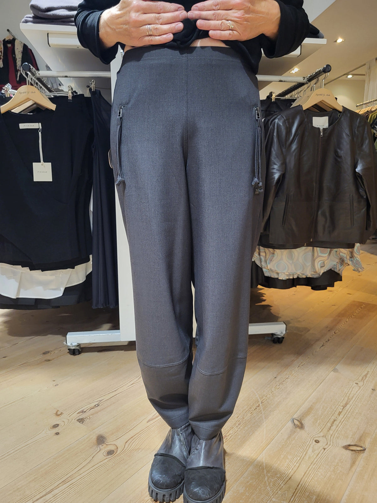 E Avantgarde pants 14812-88, Grey