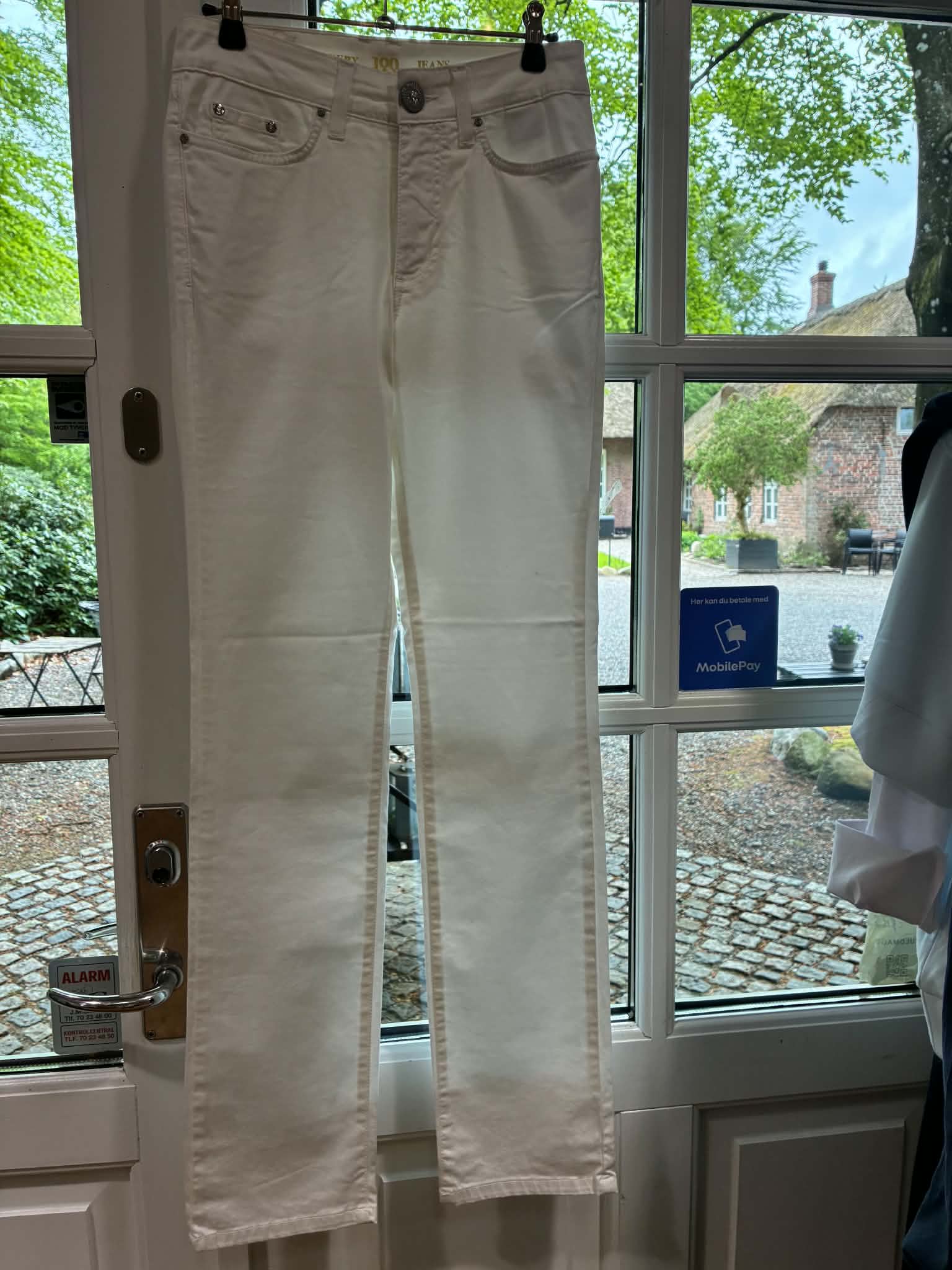 Bøjle 65 - Jonny Q P632LO Stretch Sateen Brilliant Logo, J White