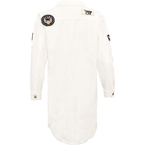 Costamani Foxy Long Jacket, White