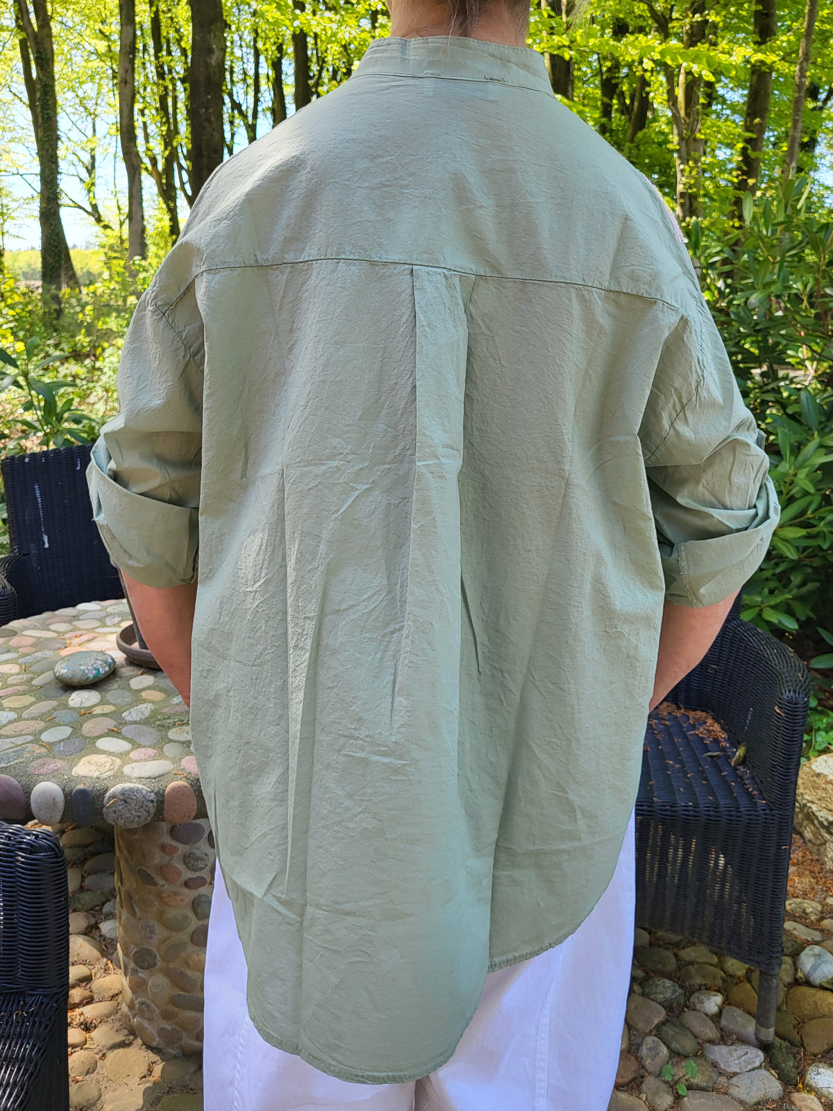 OM-HU Copenhagen Bodhi Shirt 6978, Kaki
