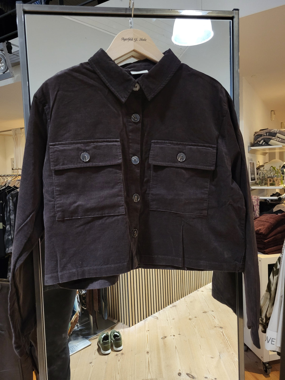 Fransa FRCORY Casual jacket, Chocolate Torte