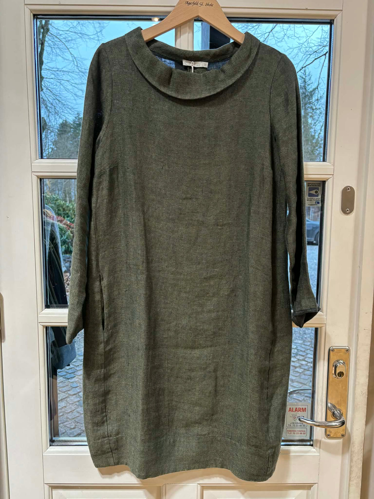 GR Nature Aviete-1 Dress, Khaki