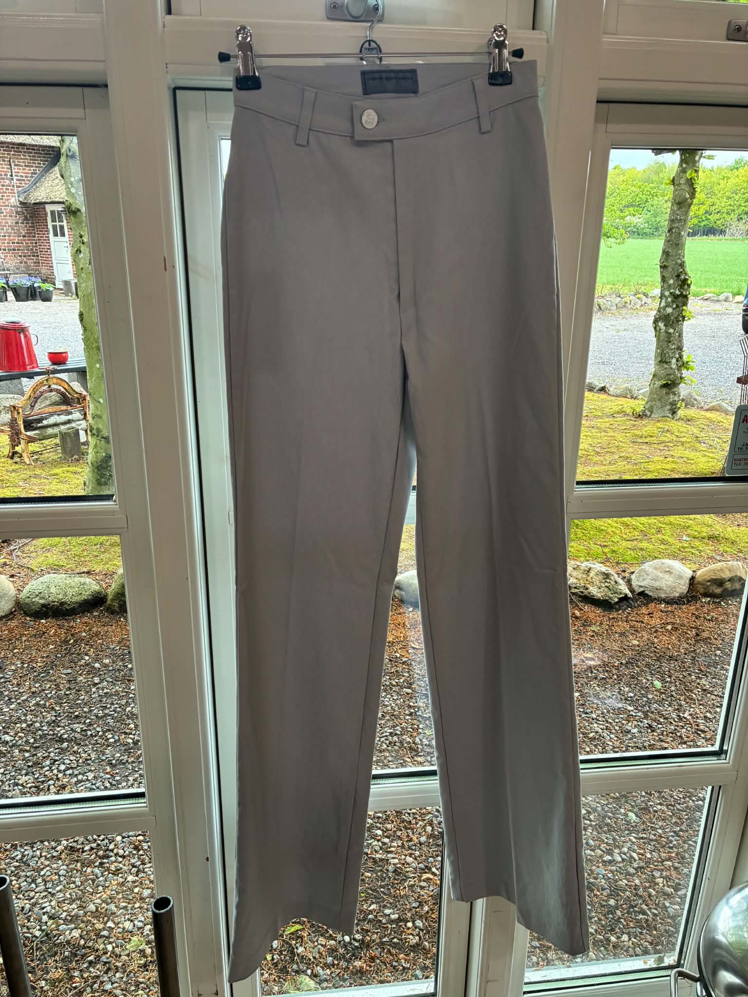 Bøjle 130 - Jonny Q Trouser JQ15 Poly Satin, Silver