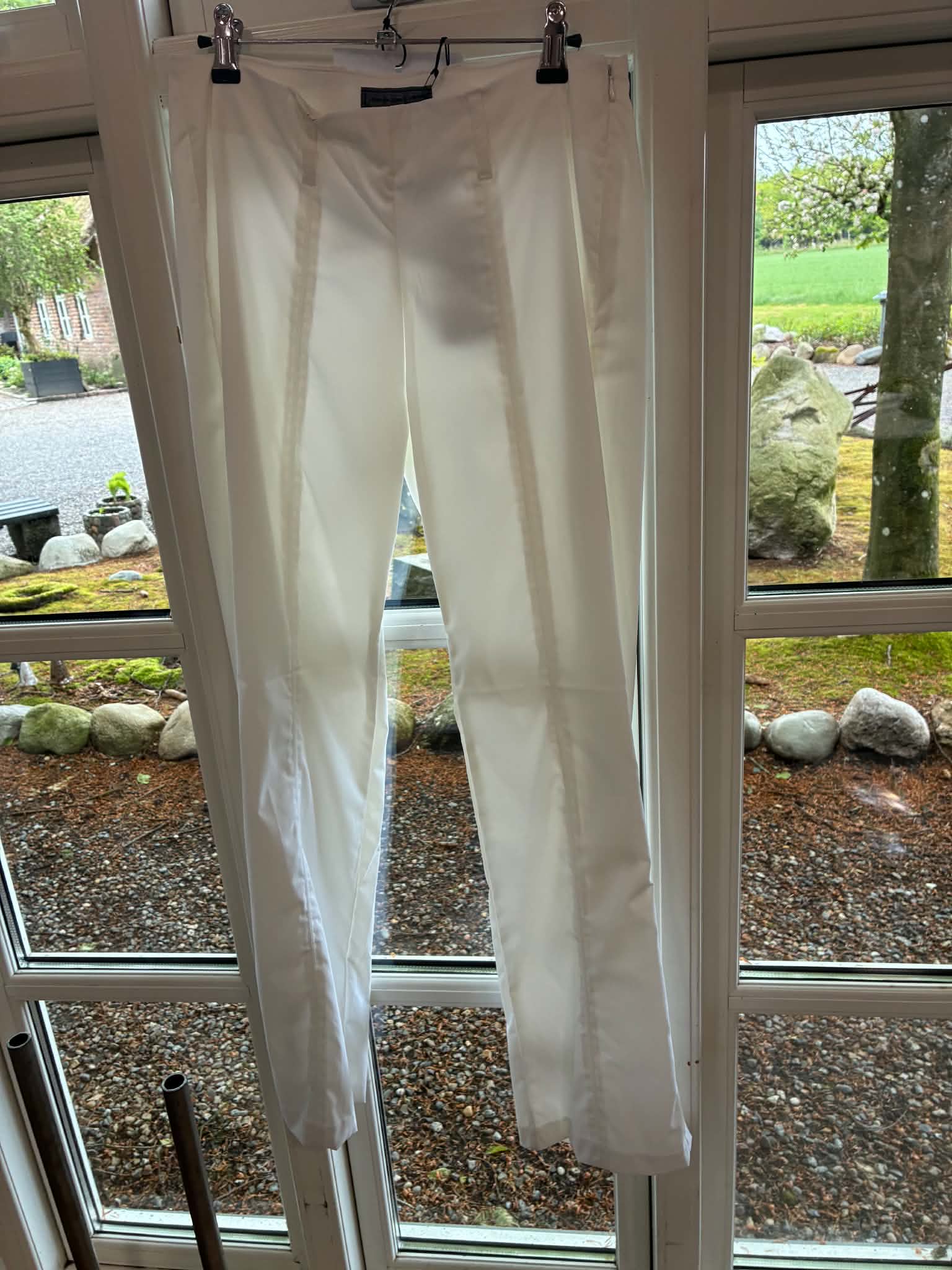 Bøjle 145 - Jonny Q Trouser JQ76 Matte Sateen, White