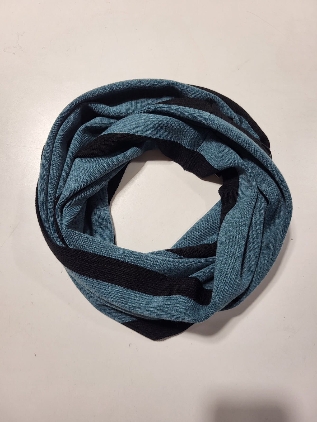 Trine Kryger Simonsen SCARF AMALIE (A3100), Dark Mint/Black