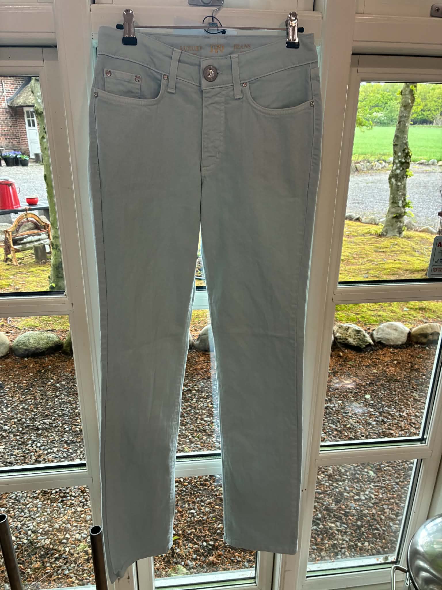 Bøjle 135 - Jonny Q P682T Stretch Colour Denim & Strass, Starlight