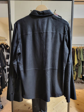 Depeche Line Skindskjorte 50350, Black
