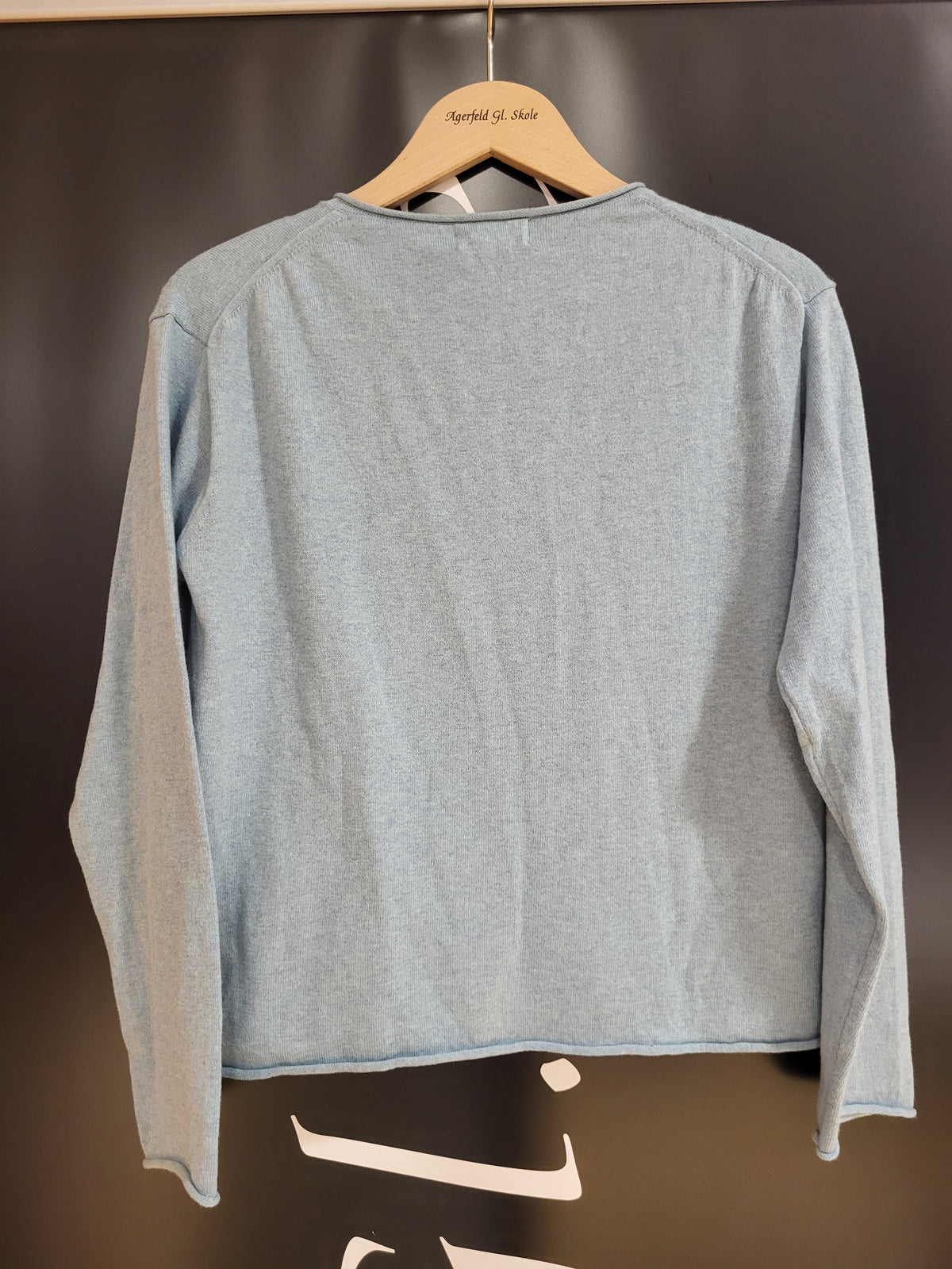 Nature of Knitwear OZ cardigan, Light Aqua