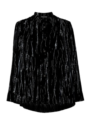 Trine Kryger Simonsen SHIRT SARINA (703555) black/white
