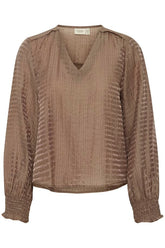 Fransa FRAshley 1 Blouse, Walnut