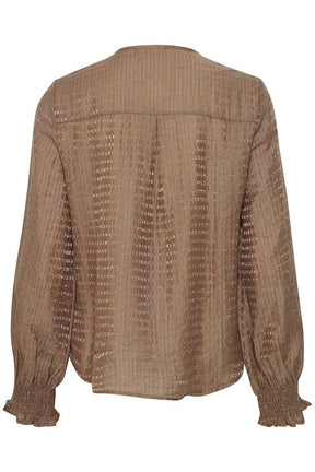 Fransa FRAshley 1 Blouse, Walnut