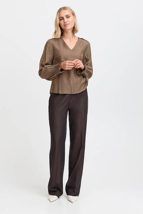 Fransa FRAshley 1 Blouse, Walnut