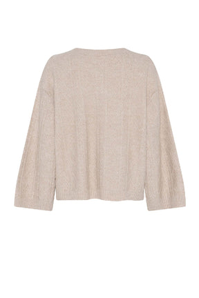 Humble by Sofie NOBELHBS PULLOVER, Light beige melange