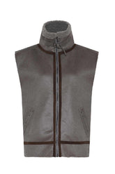 Humble by Sofie MILEYHBS VEST, light brown combi