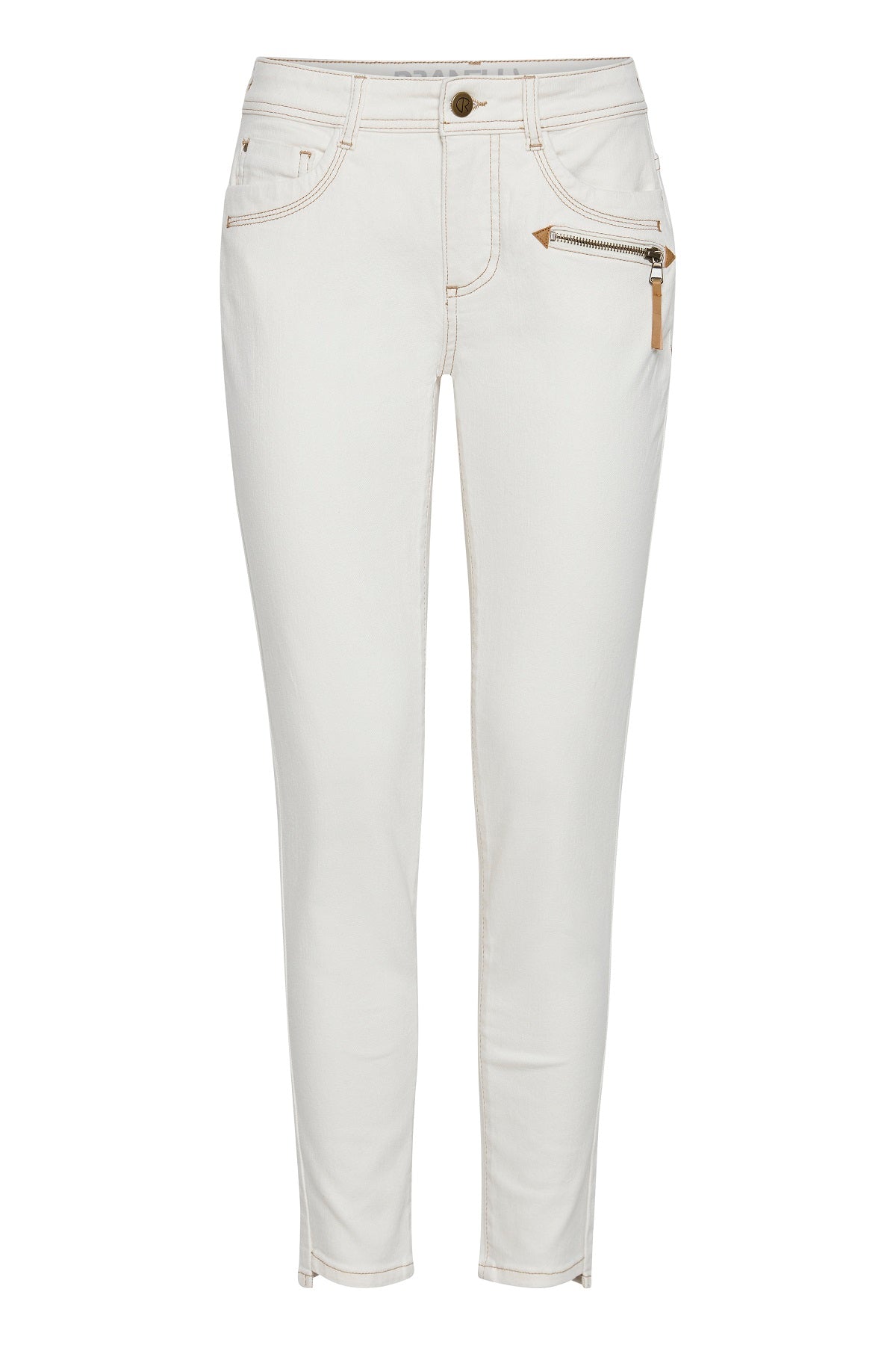 Bøjle 158 - Fransa FRLISA TESSA JE 3 jeans, Special White Denim