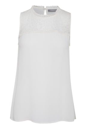 Fransa FRDACRINKLE 1 Top, White