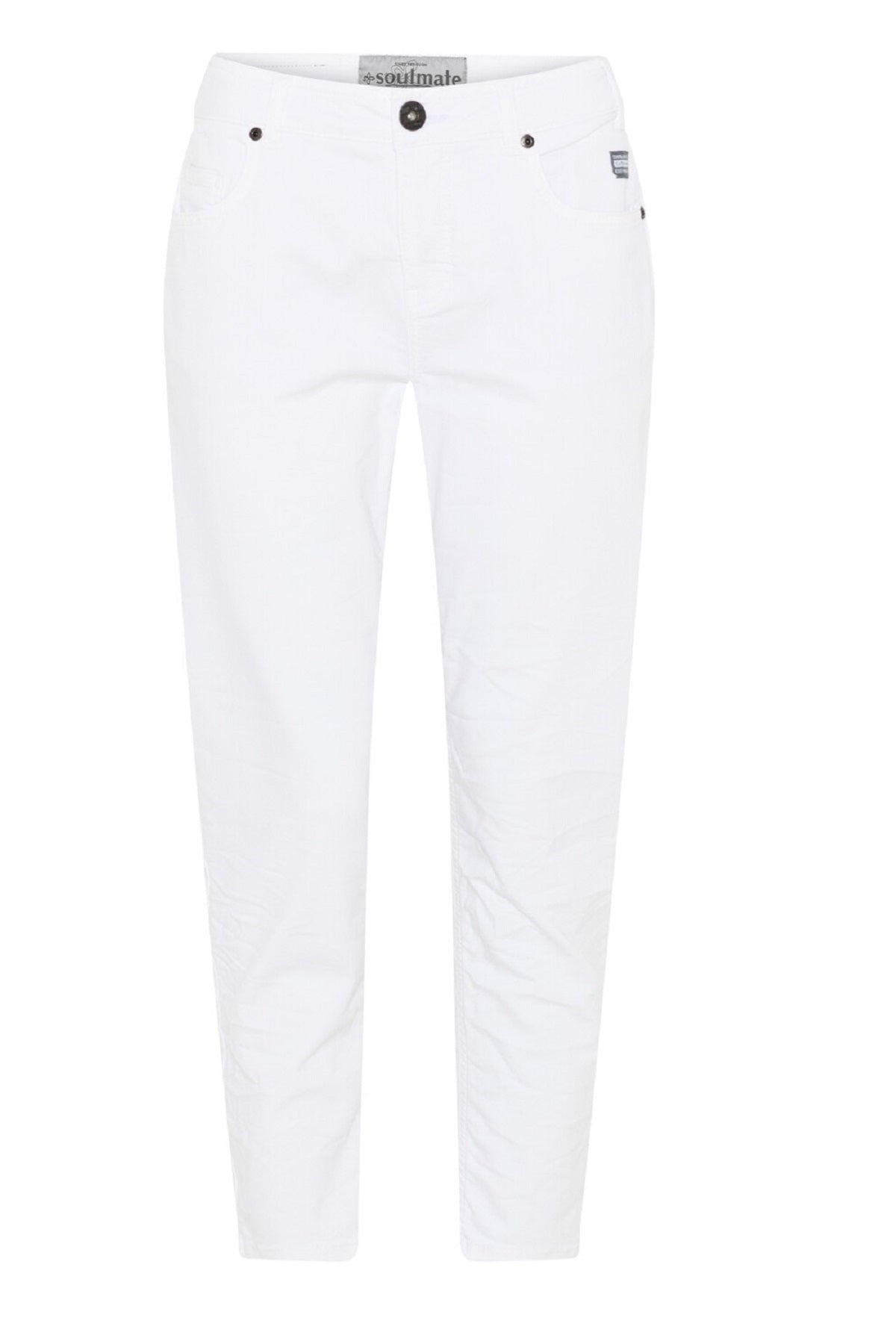 Soulmate Junica 8 Pants, White