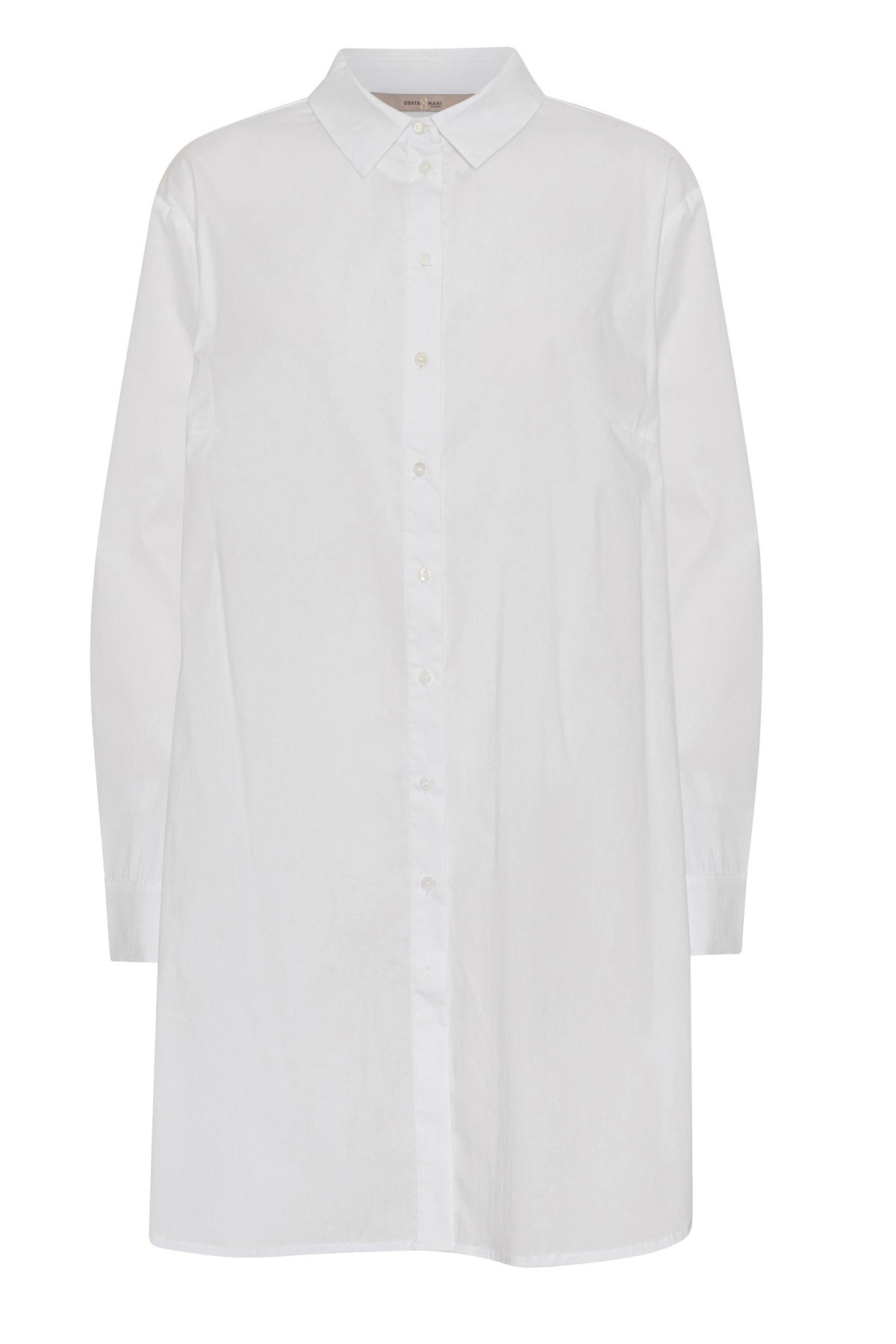 Costamani Bea oversize shirt, White