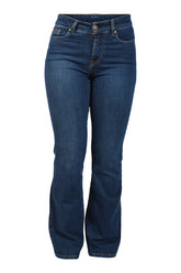 Jonny Q jeans X-fit stretch P681, Dark Destroyed