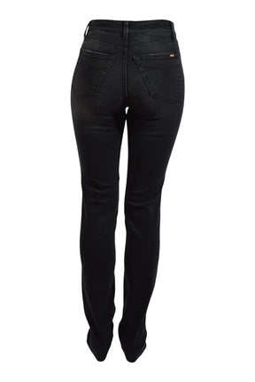 Jonny Q jeans P682H Catherine X-fit stretch black, Lav dark destroved