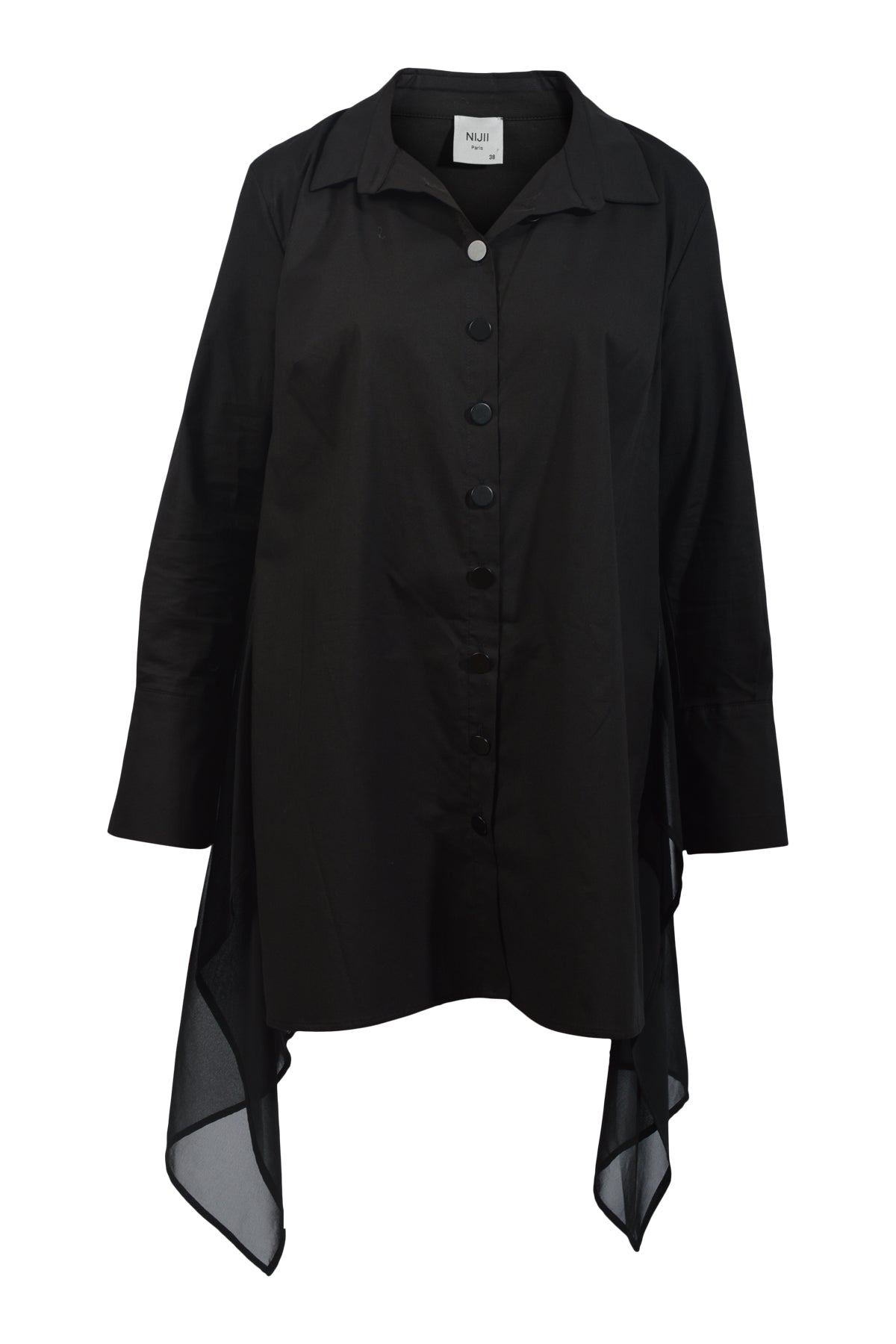 Nijii Paris Shirt 34045, Black