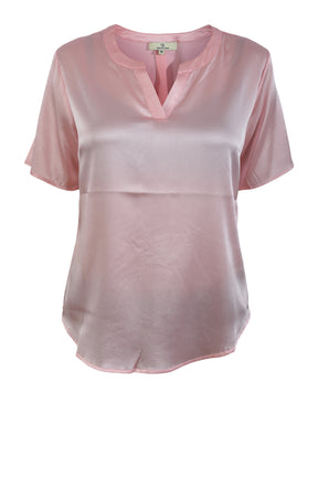 Charlotte Sparre THE ONE BLOUSE, Solid Satin Rose