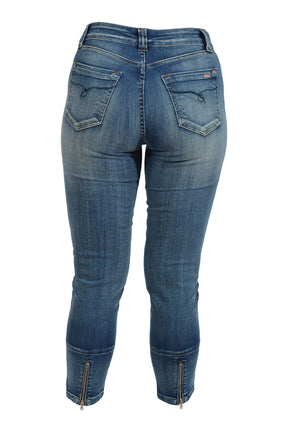 JONNY Q jeans JACKY tech stretch  P1161AC, Old Jused (blond stitch)