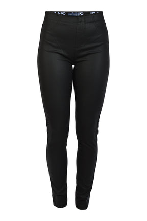 Marc Lauge Aleia coated leggings, Black