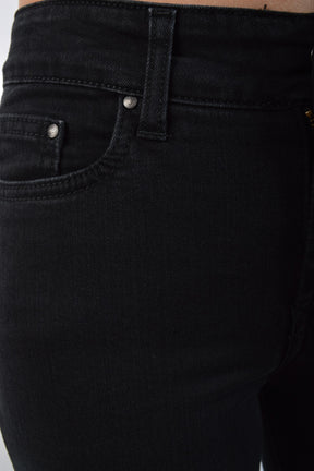 Jonny Q Jeans P1399 Debbie X-fit stretch black, Dark Stone