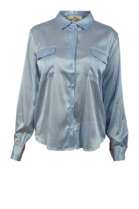 Charlotte Sparre Classic Shirt 2622 Solid, Blue