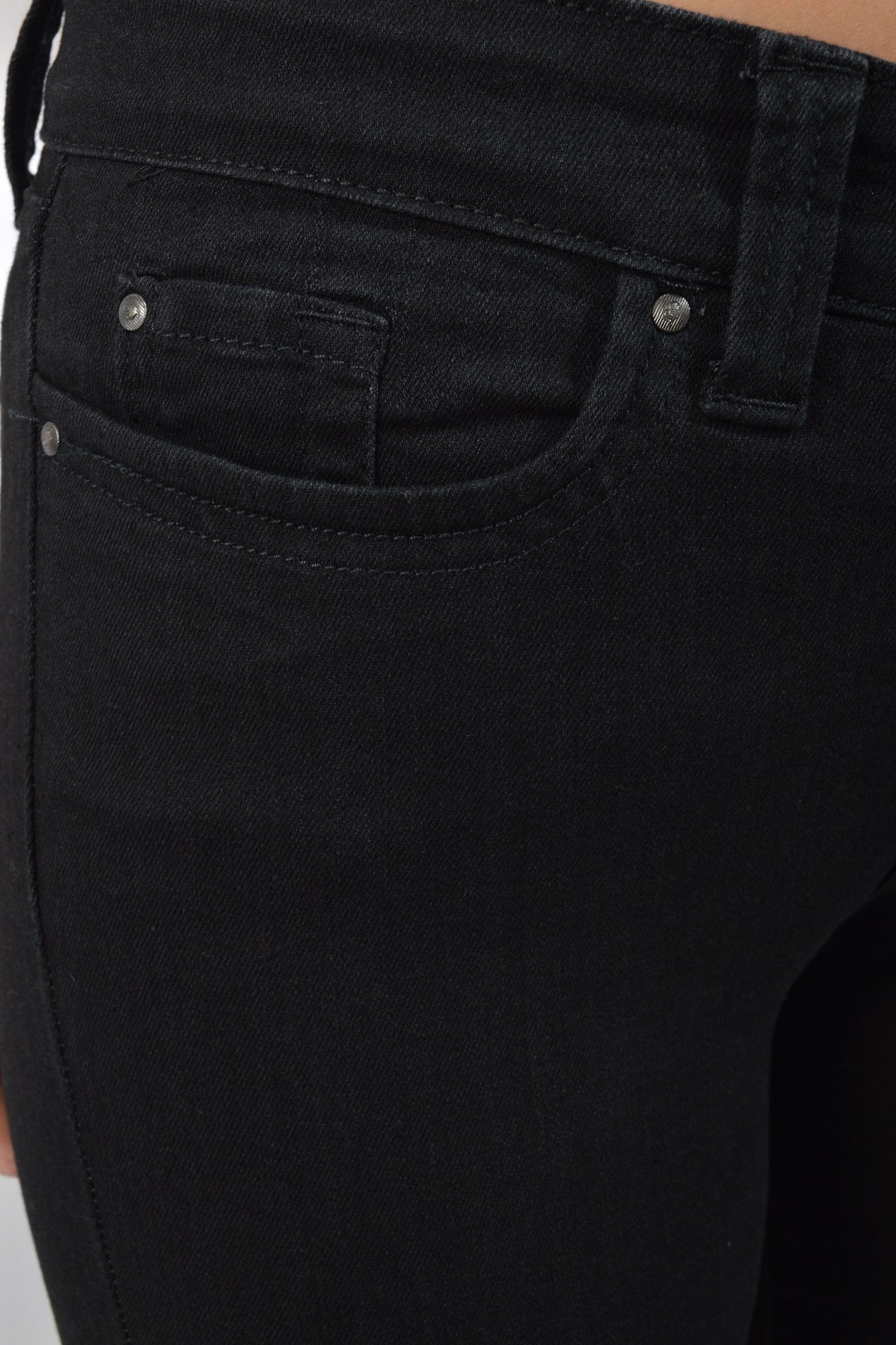 Jonny Q jeans P682AC Catherine X-fit black, Black