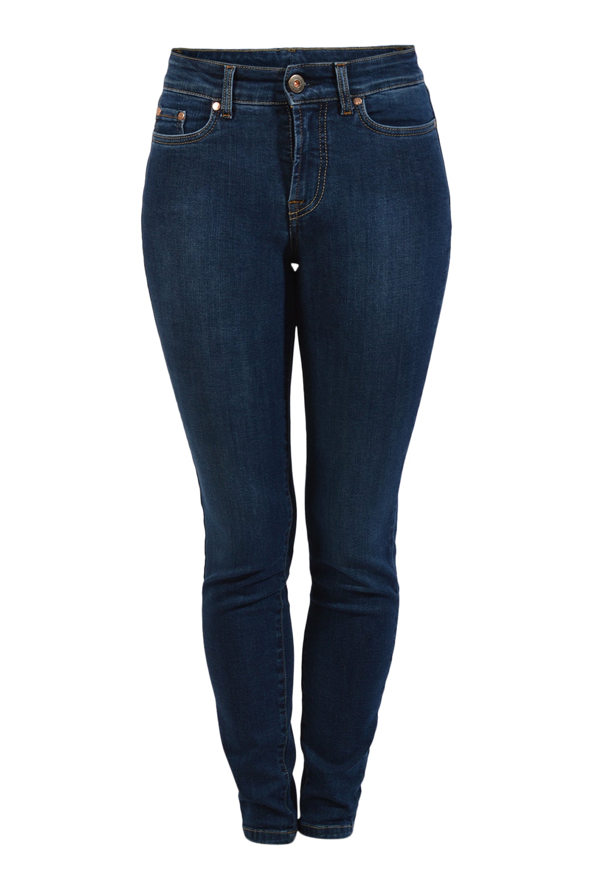 Jonny Q Jeans Debbie X-fit stretch P1399, Dark destroved