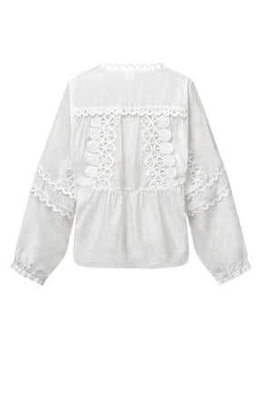 Gossia KaiaGO Lace Blouse, Off-white