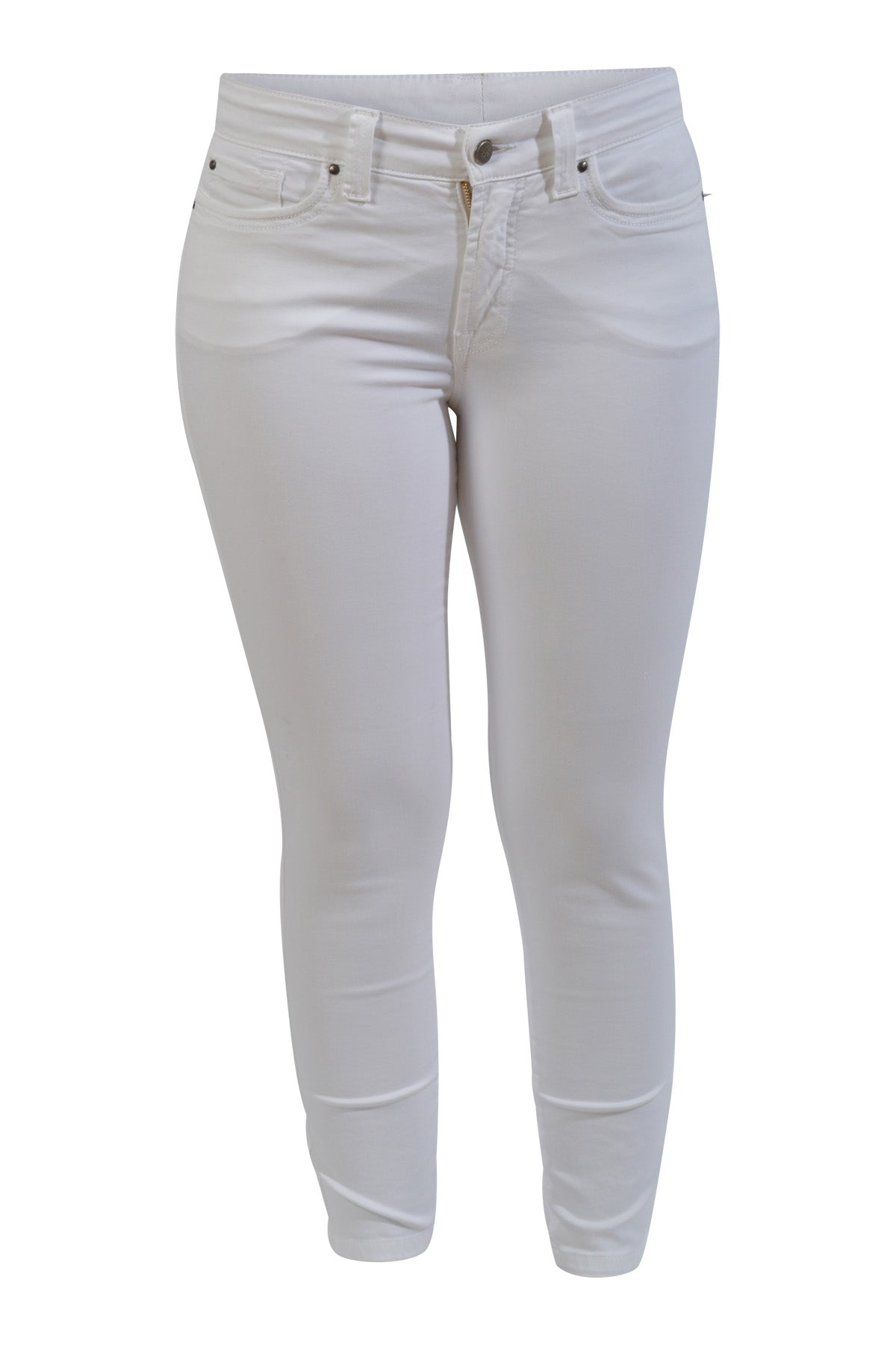 Jonny Q jeans P1161AC Jacky stretch sateen, White